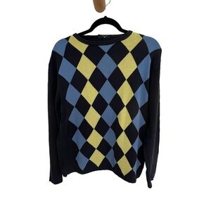🌿🍂🍁Men’s patterned knit sweater